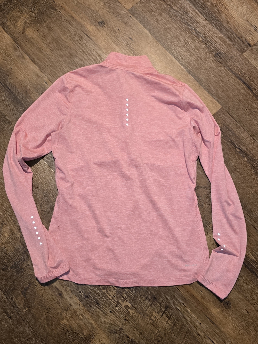 Nike Running Women’s  Quarter-Zip Long Sleeve Top With Thumb Holes - Picture 2 of 4